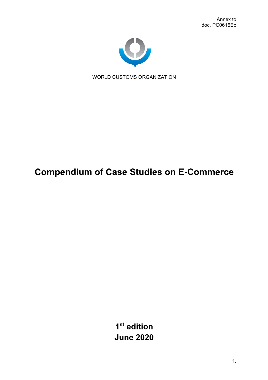 Compendium of Case Studies on E-Commerce