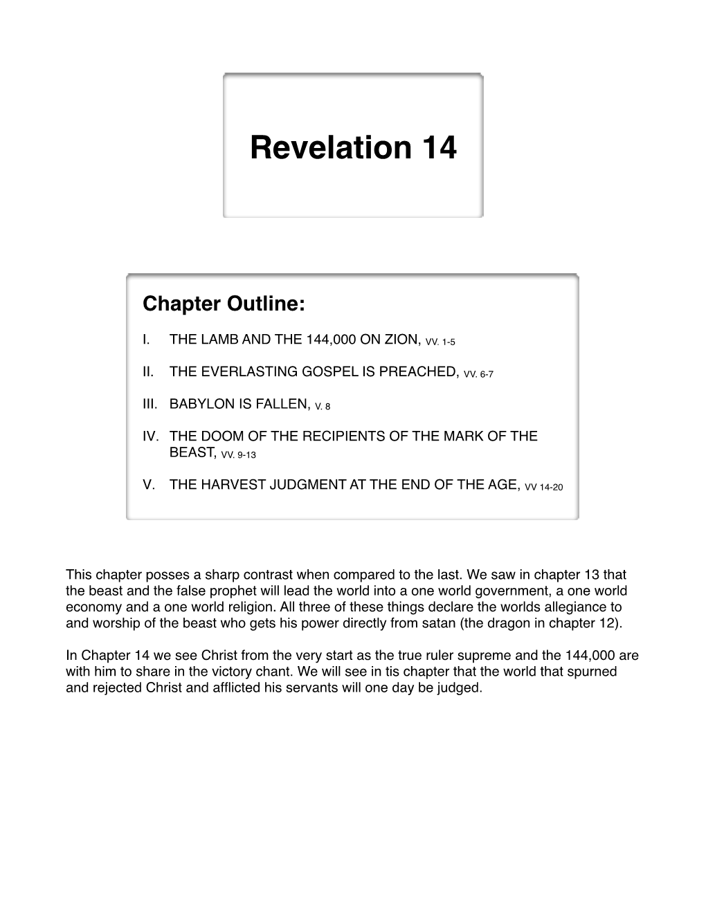 17 Revelation 14
