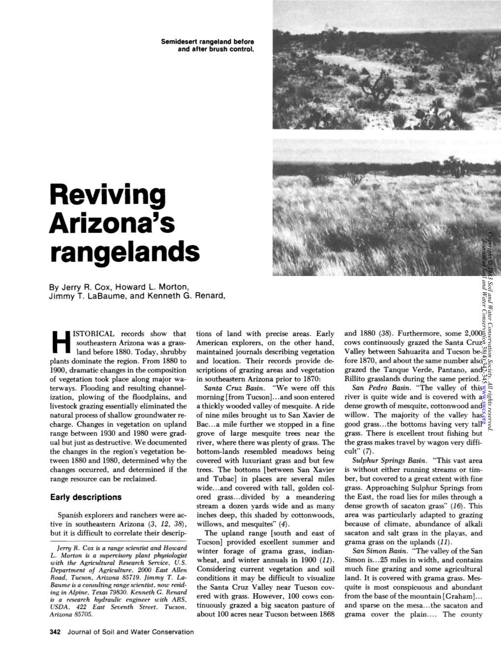 Reviving Arizona's Rangelands