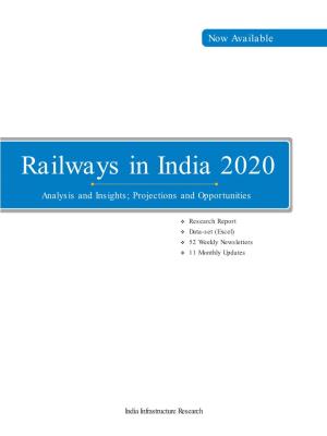 Railways in India 2020