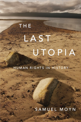 The Last Utopia: Human Rights in History