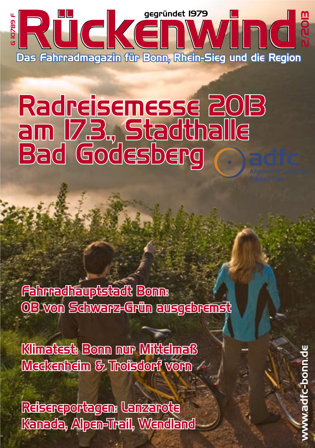 Radreisemesse 2013 Am 17.3., Stadthalle Bad Godesberg Allgemeiner Deutscher Fahrrad-Club