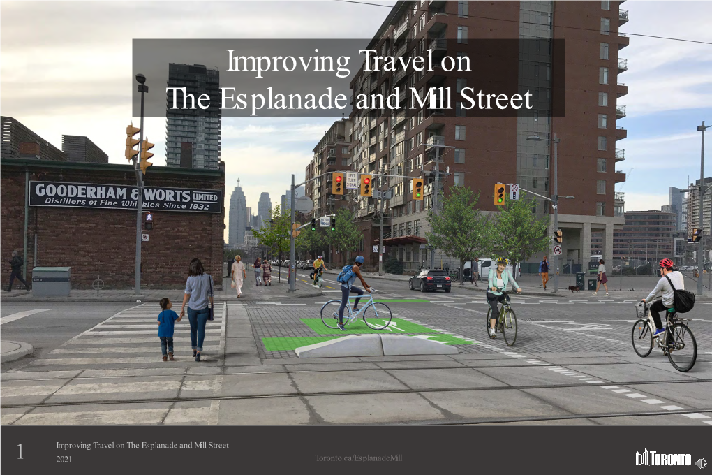 Improving Travel on the Esplanade and Mill Street