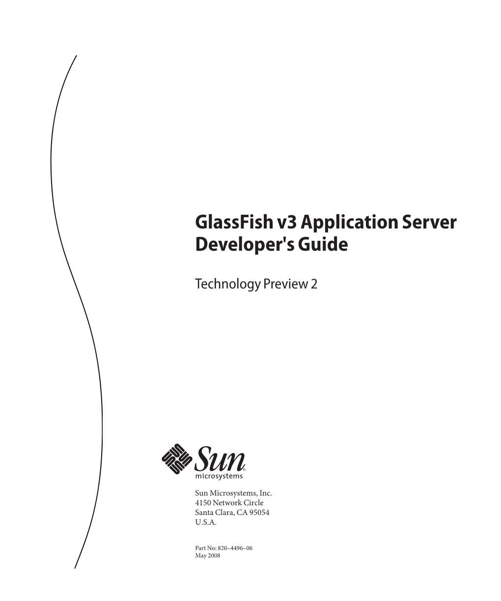 Glassfish V3 Application Server Developer's Guide