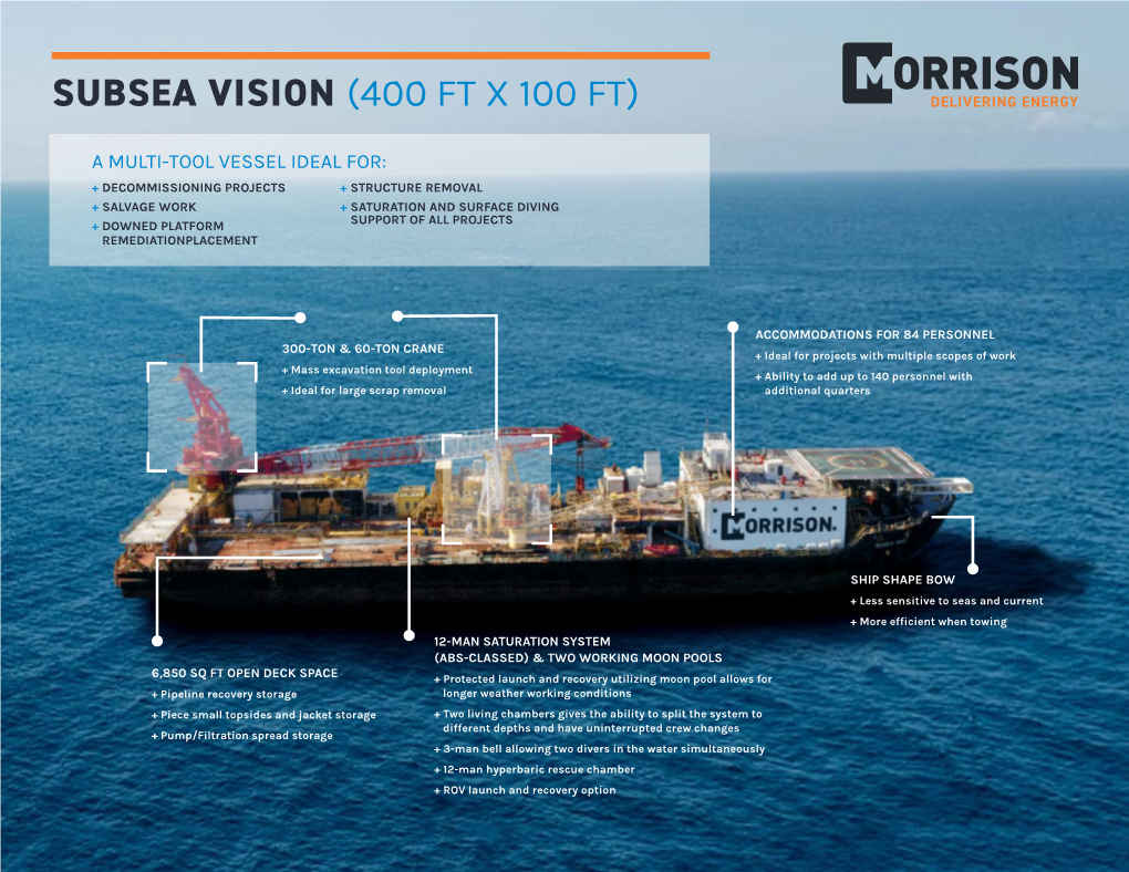 Subsea Vision (400 Ft X 100 Ft)