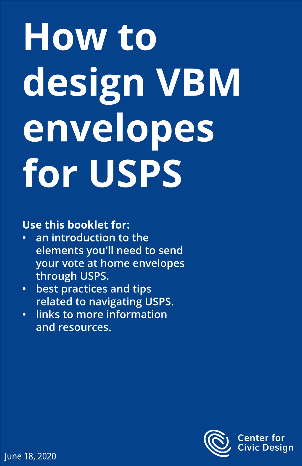How to Design VBM Envelopes for USPS