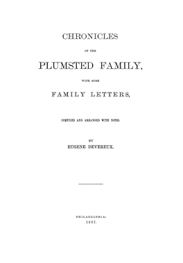 Plumsted Family