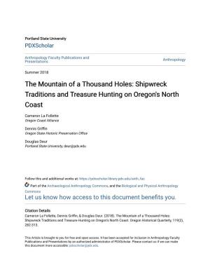Shipwreck Traditions and Treasure Hunting on Oregon's North Coast
