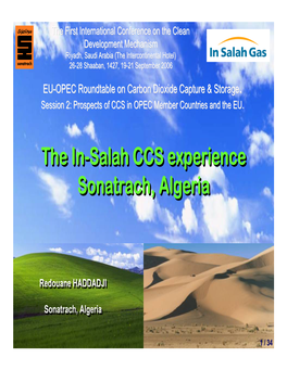 The In-Salah CCS Experience