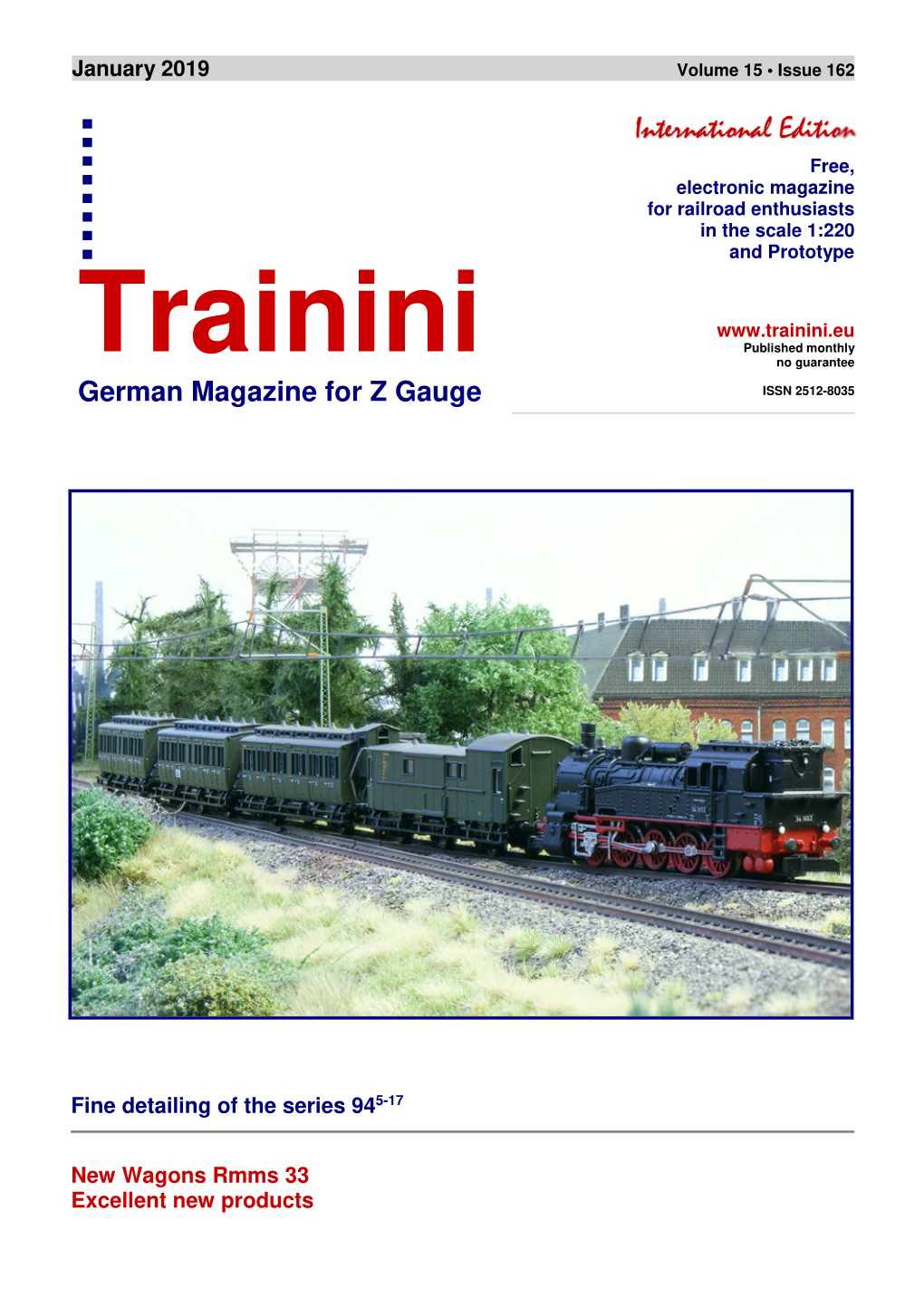 Trainini Magazine: January 2019 | International Edition