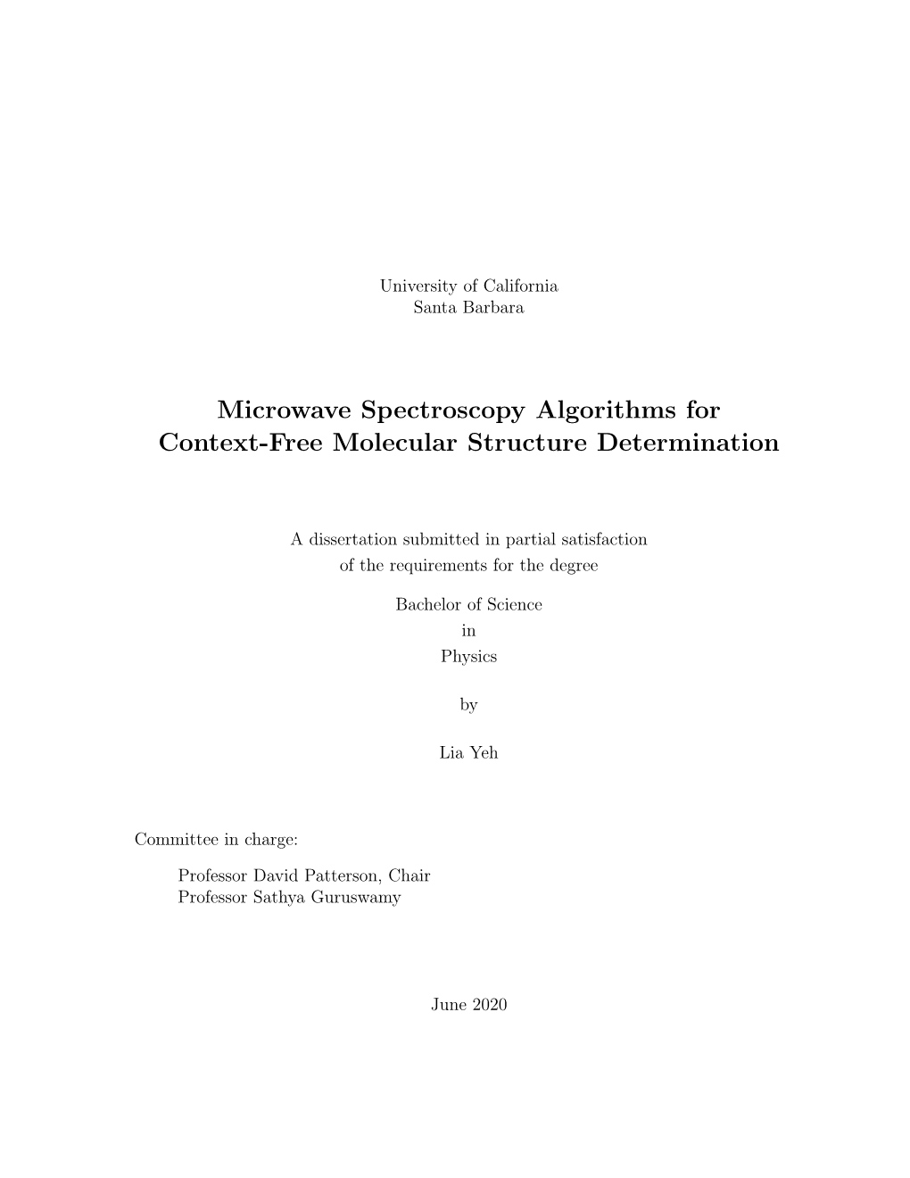 Microwave Spectroscopy Algorithms for Context-Free Molecular Structure Determination