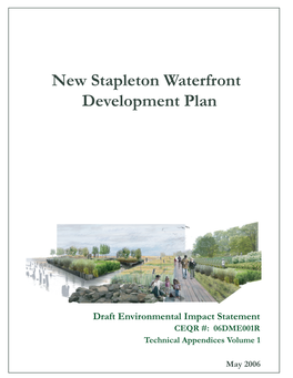 New Stapleton Waterfront Development Plan