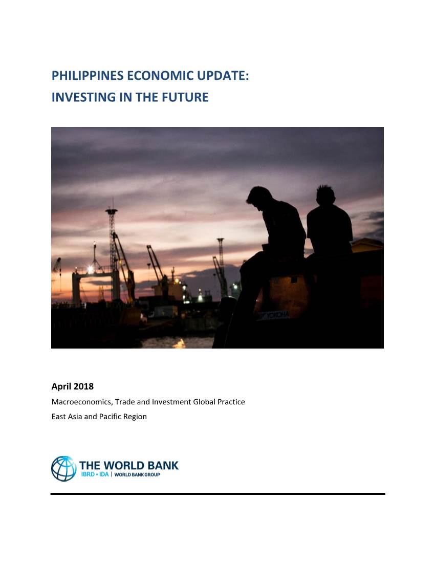 Philippines Economic Update April 2018 Draft