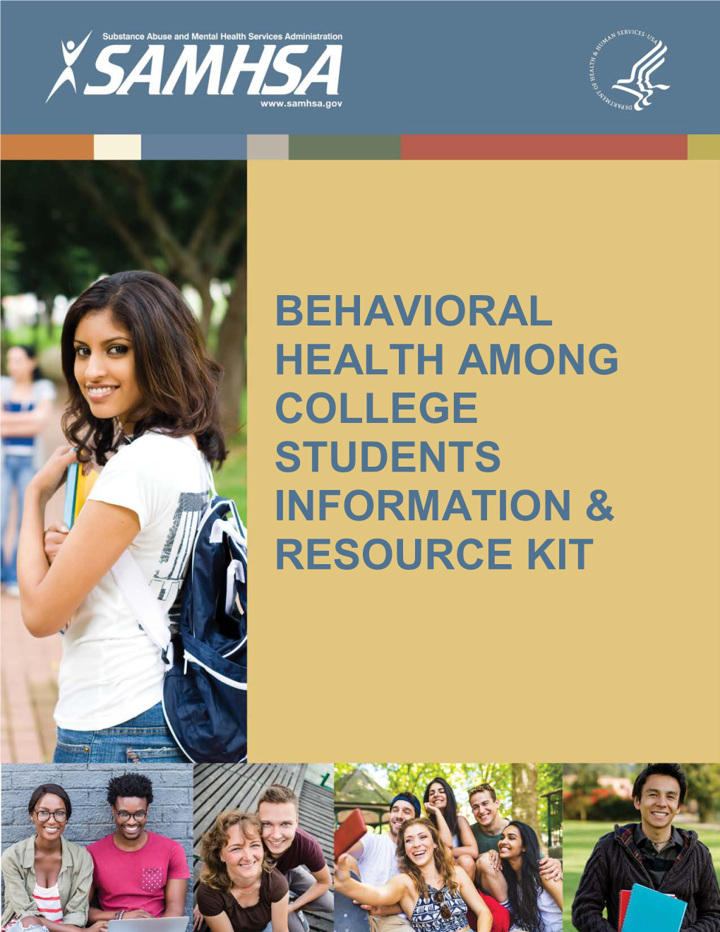 Behavioral Health Among College Students Information and Resource Kit PDF 4.57 MB