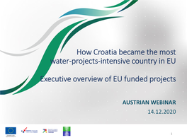 How Croatia Became the Most Water-Projects-Intensive Country in EU