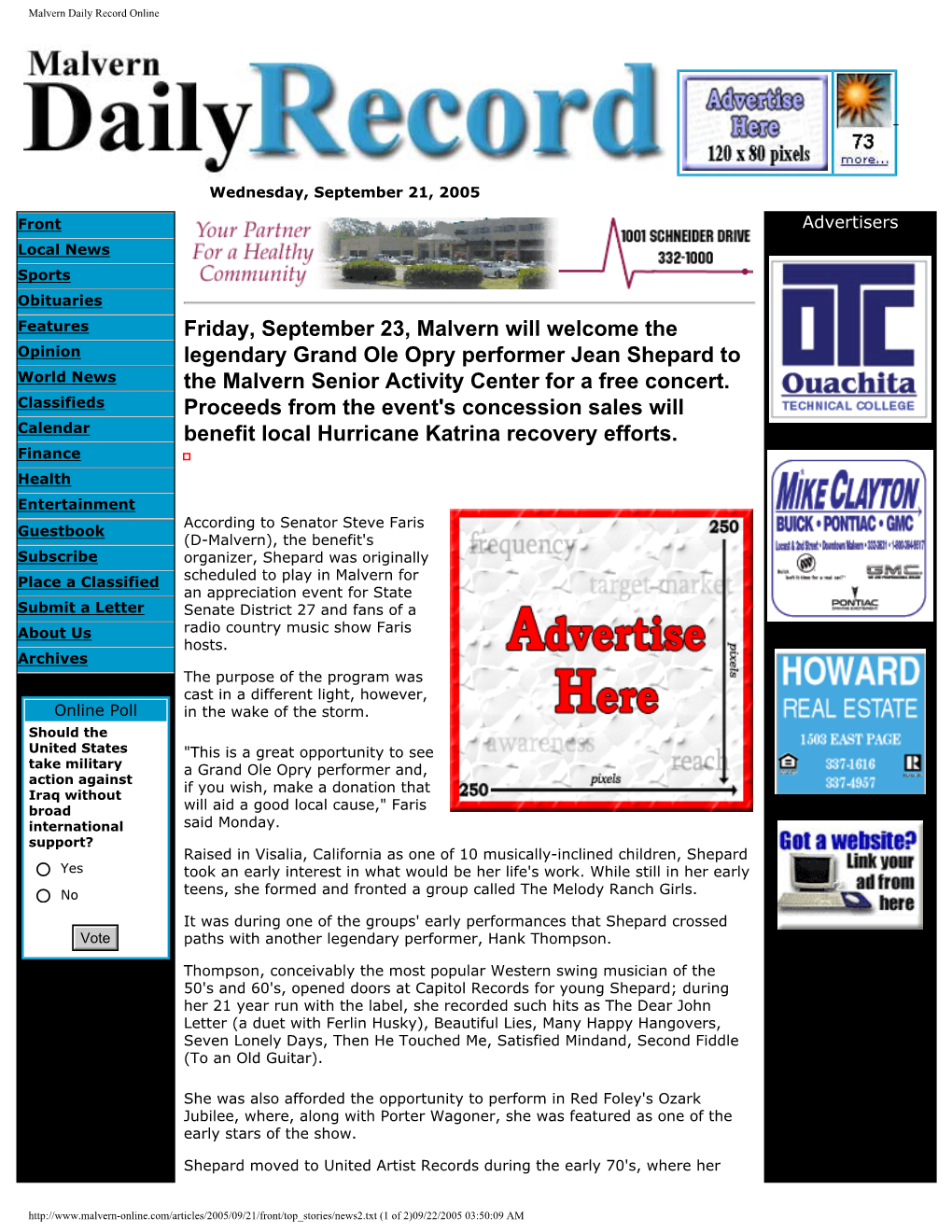 Malvern Daily Record Online