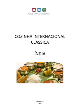 Cozinha Internacional Clássica Índia