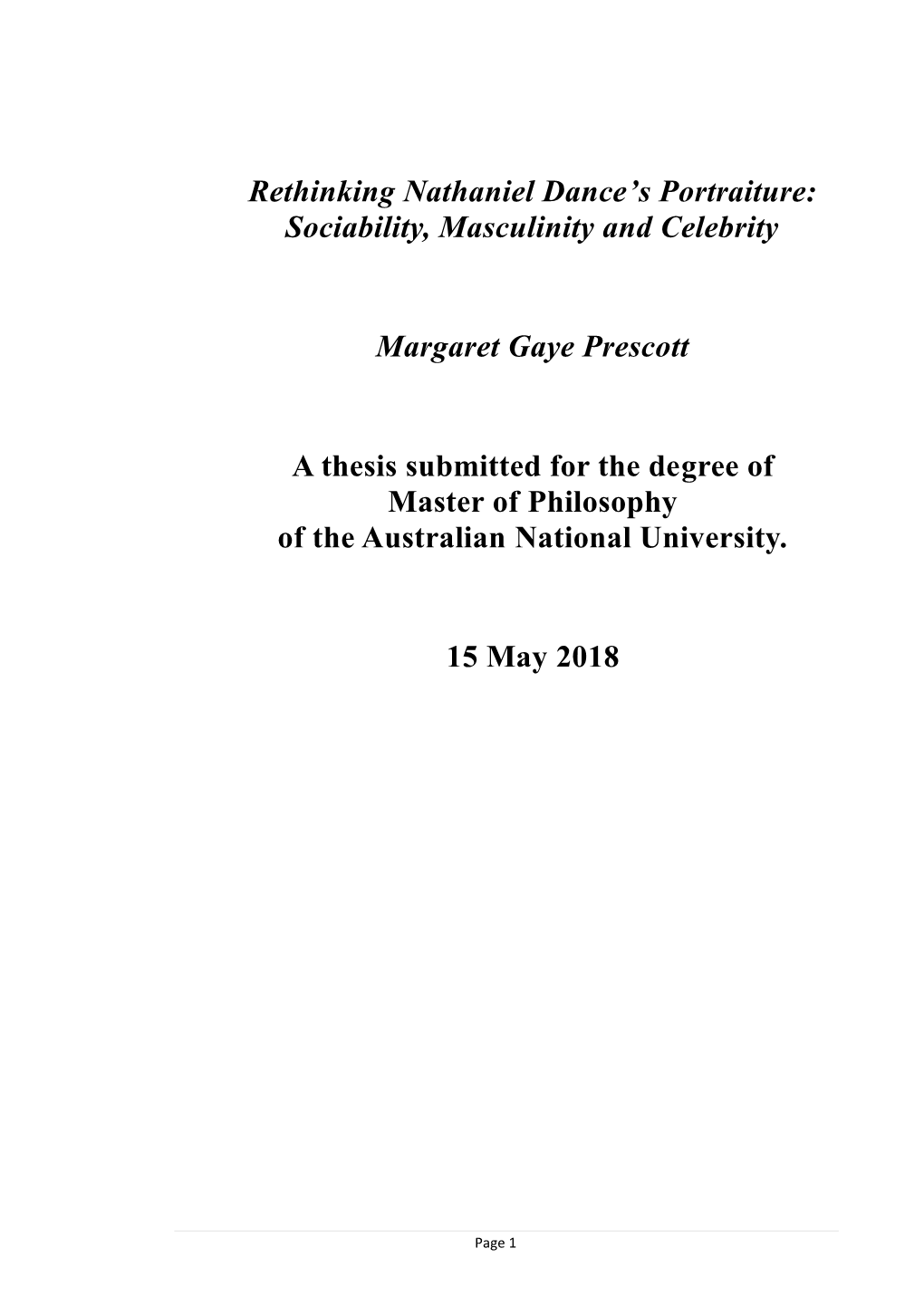 Phd Disseratation Margaret Prescott