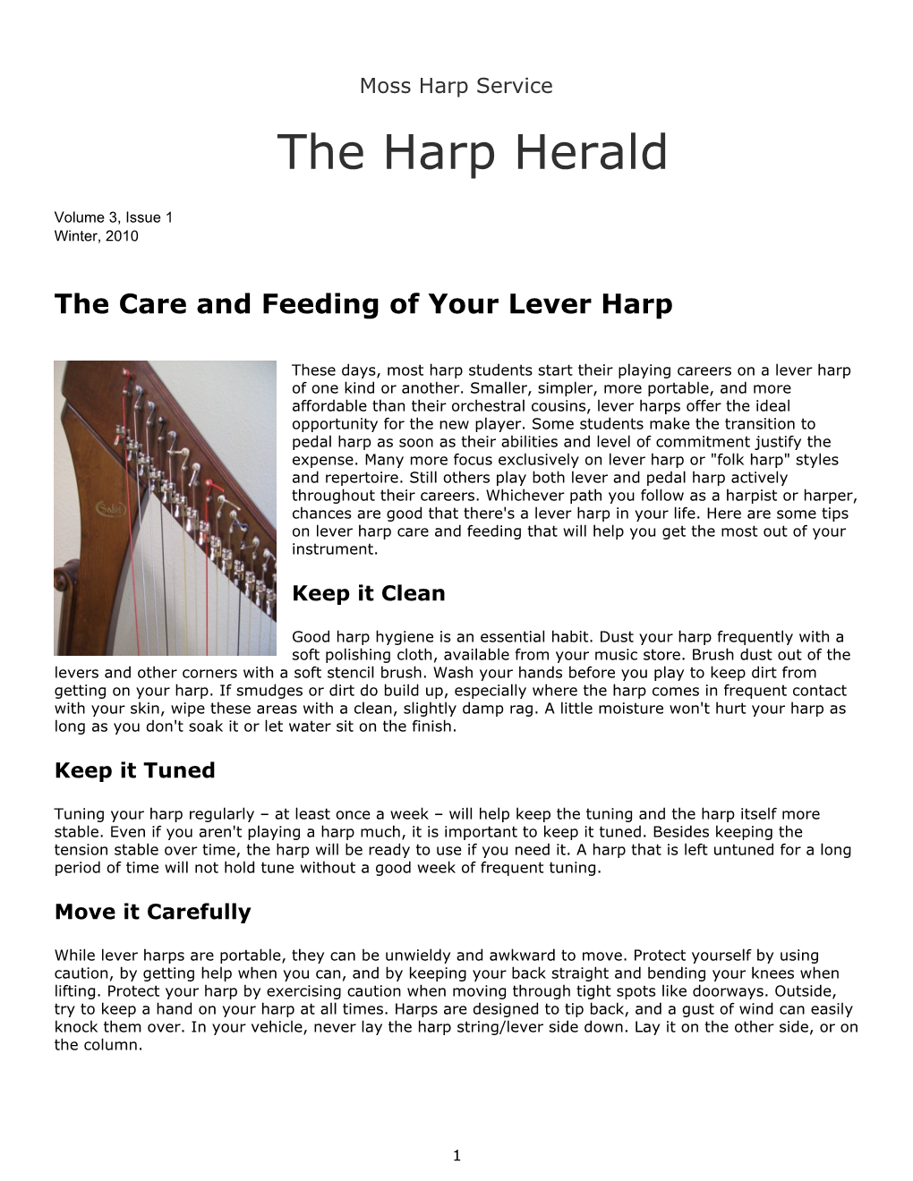The Harp Herald