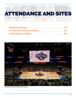 Attendance and Sites