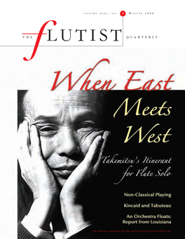 Winter 2006 Flutist Quarterly