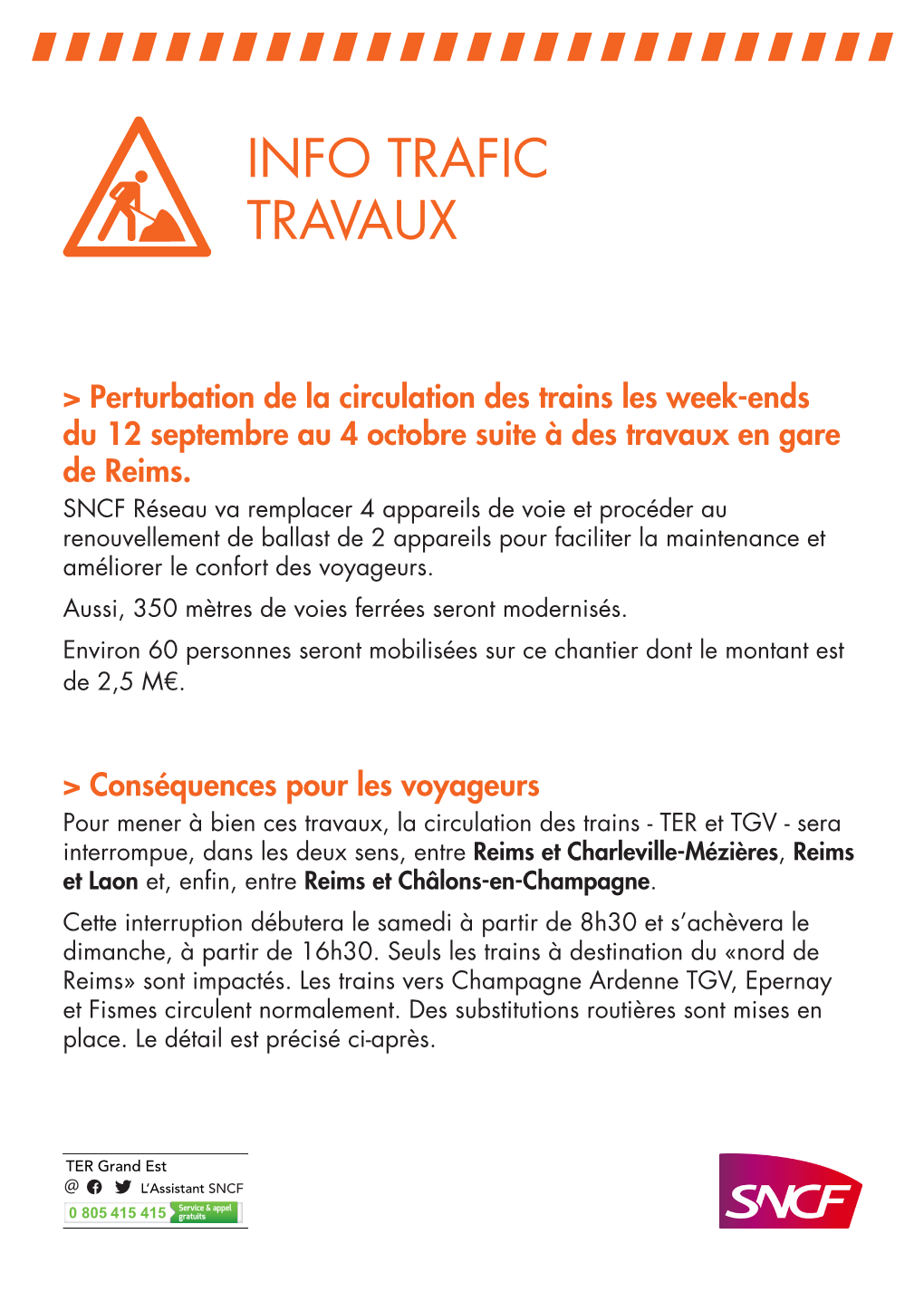 Info Trafic Travaux