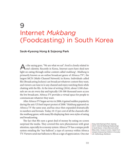9 Internet Mukbang (Foodcasting) in South Korea