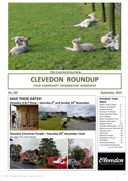Clevedon Roundup Your Community Information Newspaper