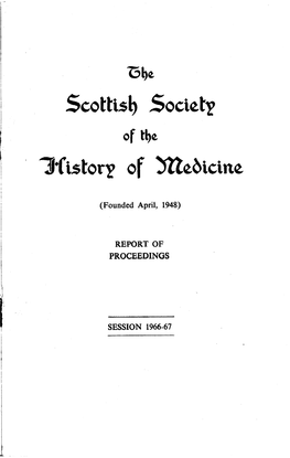 Proceedings for 1966-67