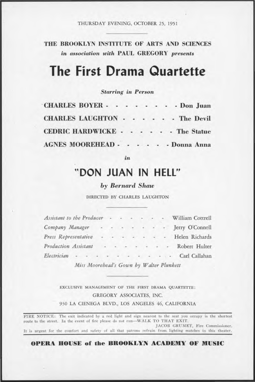 The First Drama Quartette