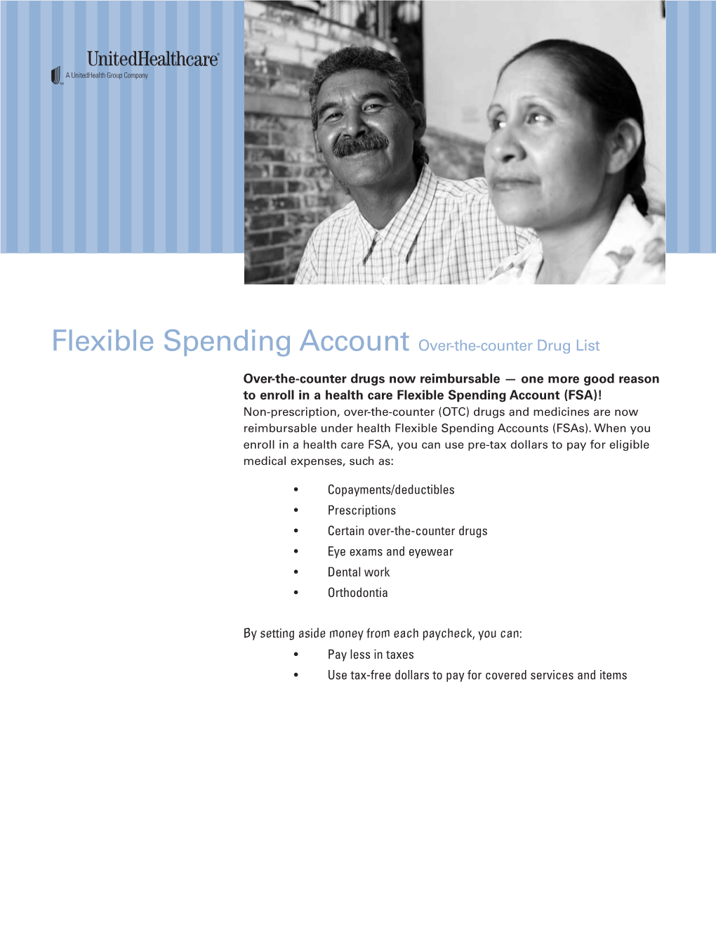 Flexible Spending Account Over-The-Counter Drug List