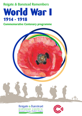 World War I 1914 - 1918 Commemorative Centenary Programme Contents