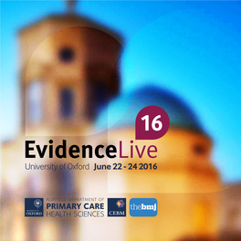 Evidencelive16-Programme-160617.Pdf