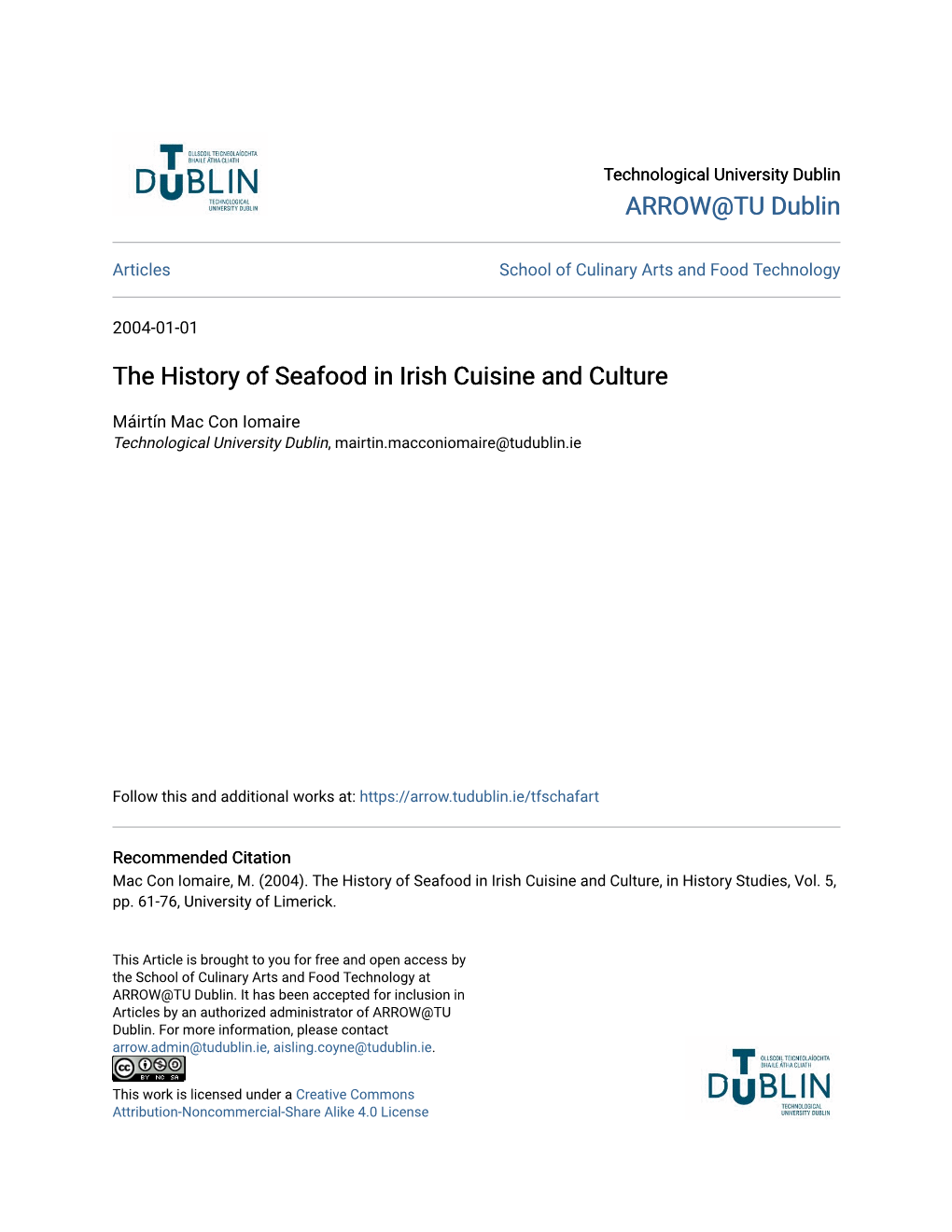 The History of Seafood in Irish Cuisine and Culture