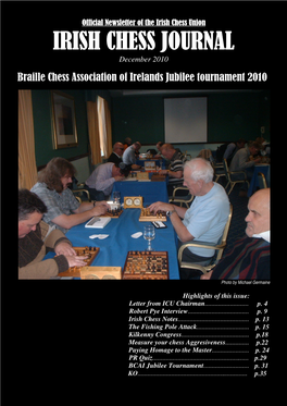 Irish Chess Journal Irish Chess Journal