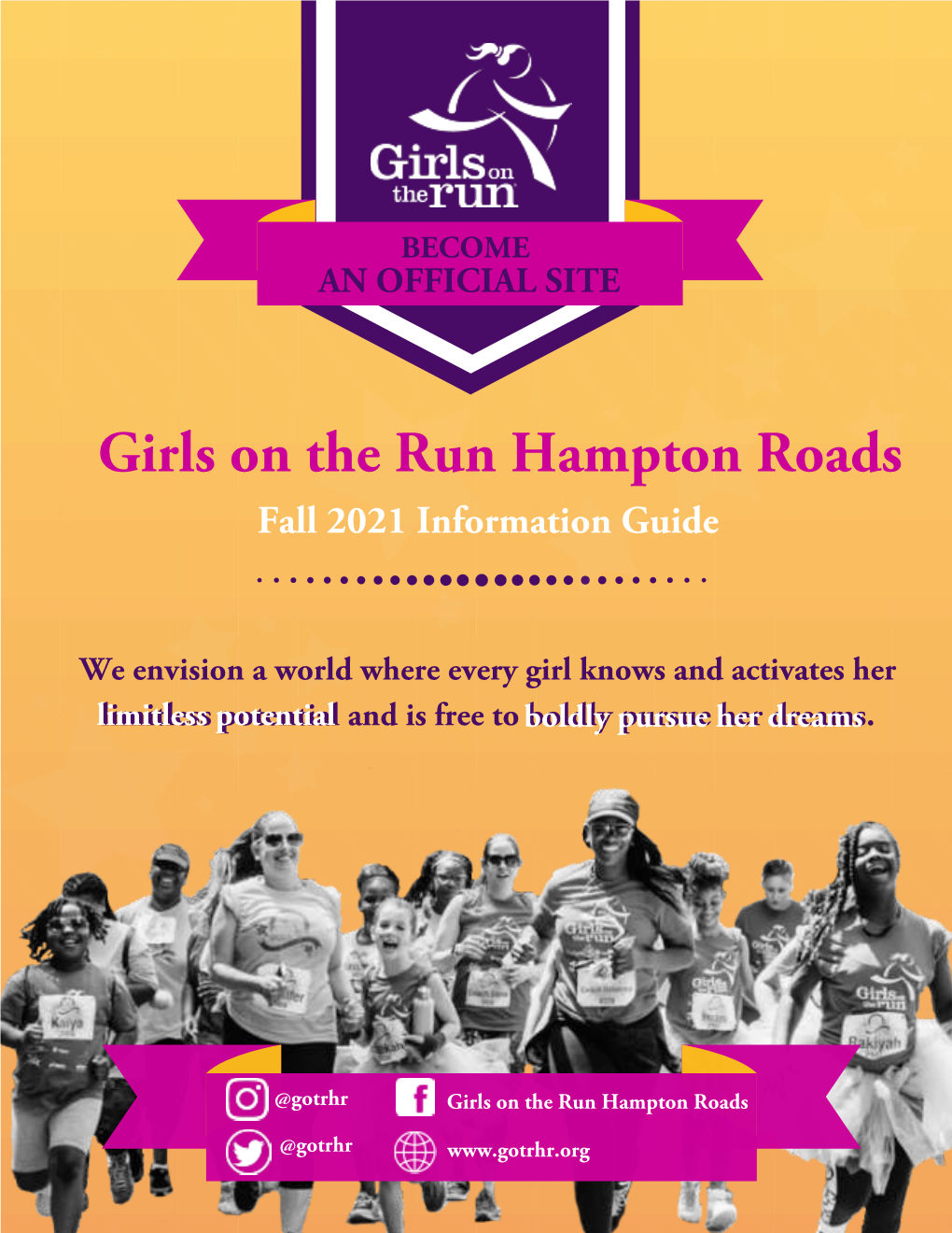 Girls on the Run Hampton Roads Fall 2021 Information Guide