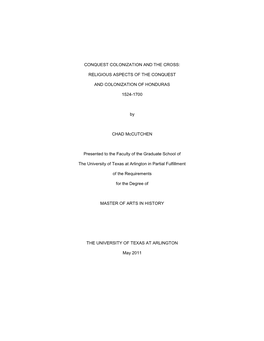 University of Texas at Arlington Dissertation Template