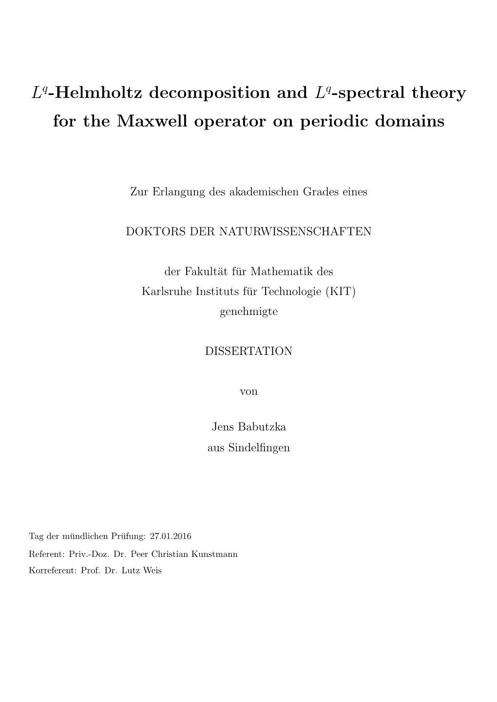 Lq-Helmholtz Decomposition and Lq-Spectral Theory for the Maxwell Operator on Periodic Domains