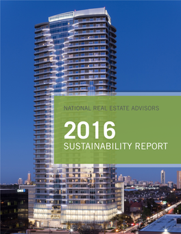 Sustainability Report National Sustainability Report 2016