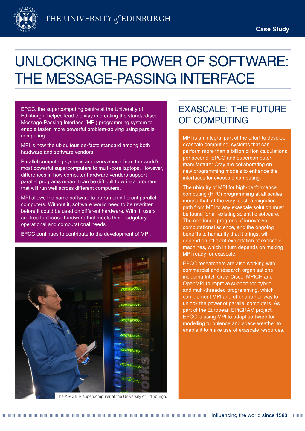 The Message-Passing Interface
