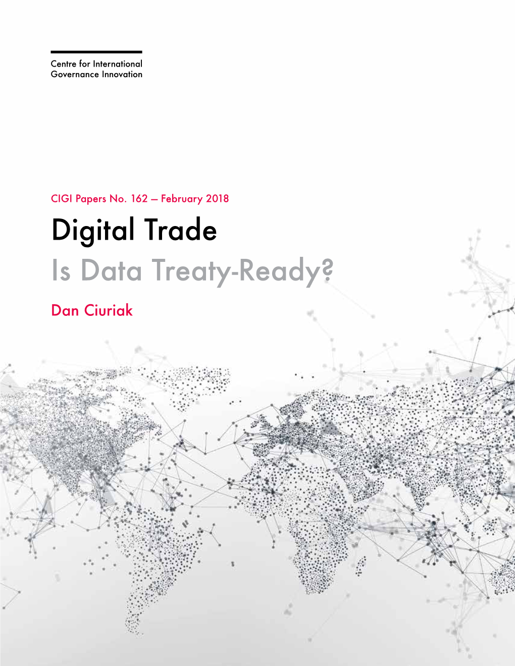 Digital Trade Is Data Treaty-Ready?