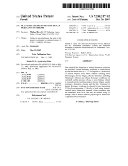 United States Patent (10) Patent N0.: US 7,288,257 B2 Powell (45) Date of Patent: Oct