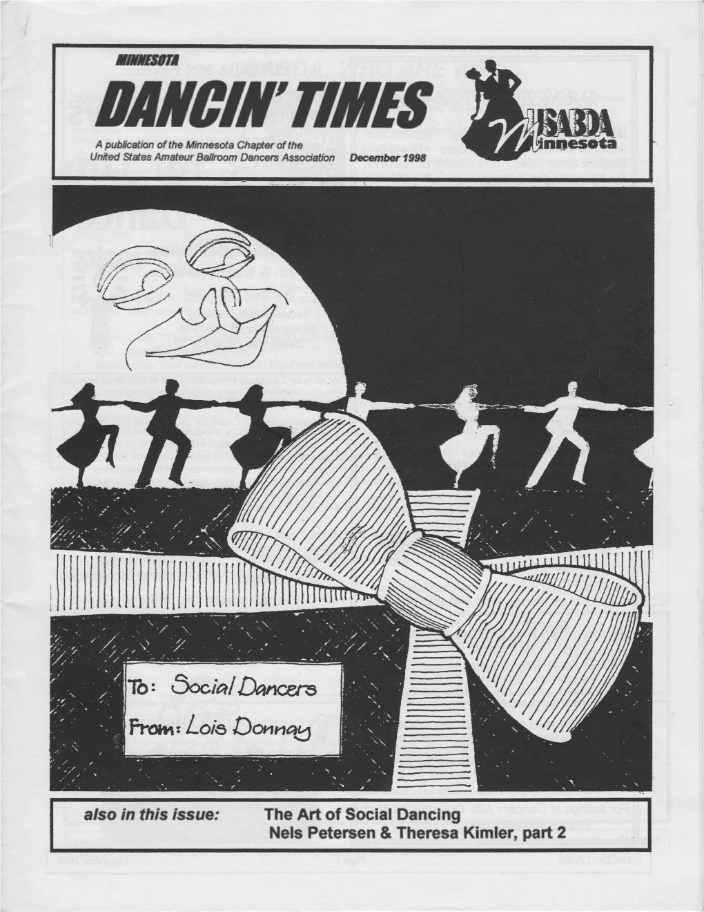 Mtotil' a Publication of the Minnesota Chapter of the United Sfafes Amateur Ballroom Dancels Assocration D*Ember 199E
