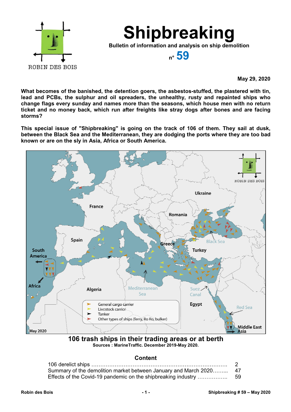 Shipbreaking Bulletin of Information and Analysis on Ship Demolition