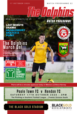 Poole Town V Hendon