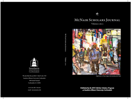 Mcnair Scholars Journal Volumes 2 & 3 M C N Air S Cholars J Ournal Volumes 2 & 3