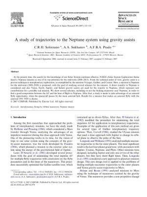 A Study of Trajectories to the Neptune System Using Gravity Assists