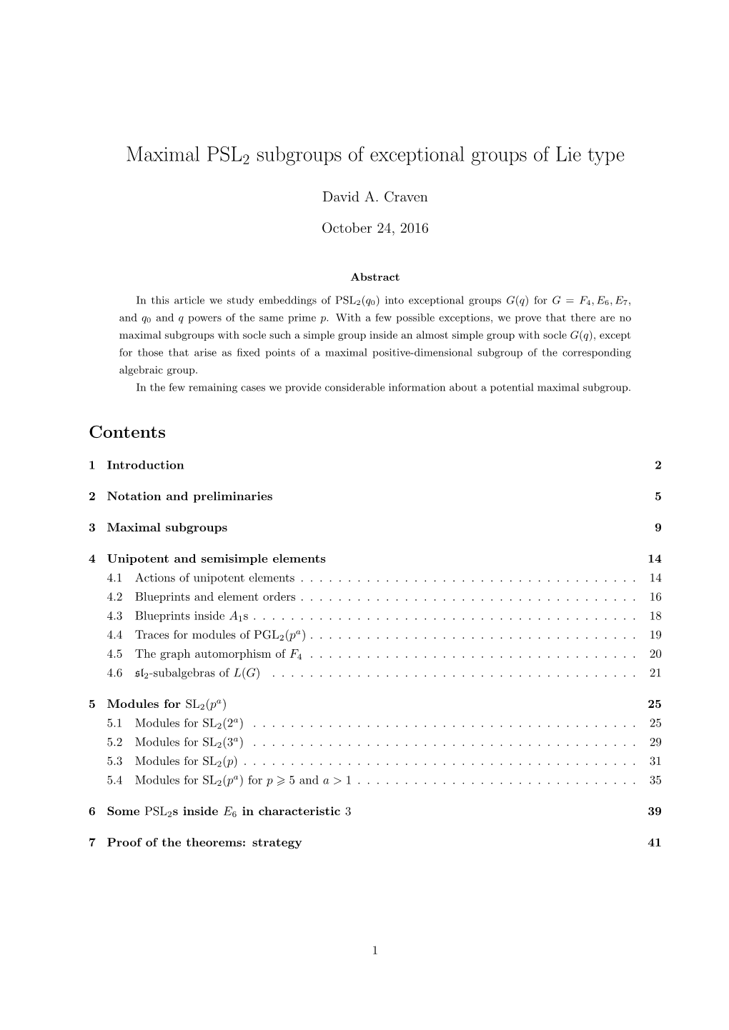 Maximal PSL2 Subgroups of Exceptional Groups of Lie Type