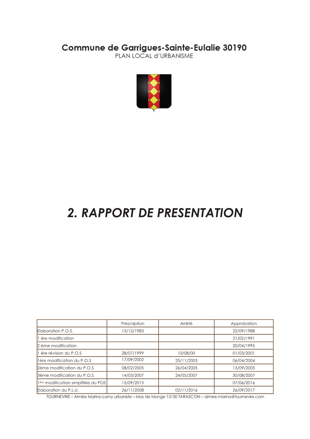 2. Rapport De Presentation