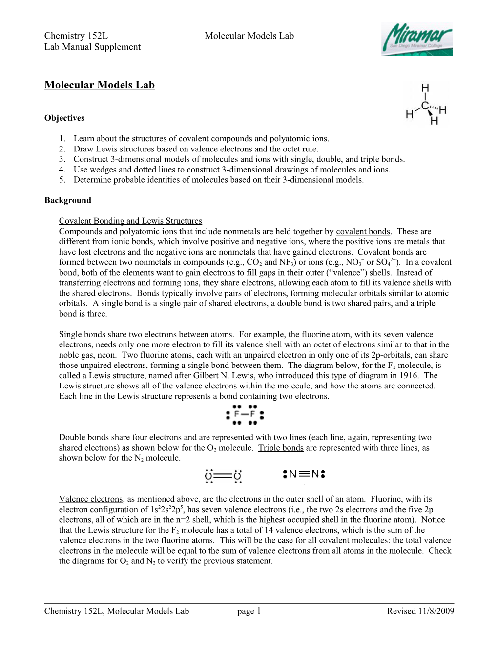 1. Learn About the Structures of Covalent Compounds and Polyatomic Ions